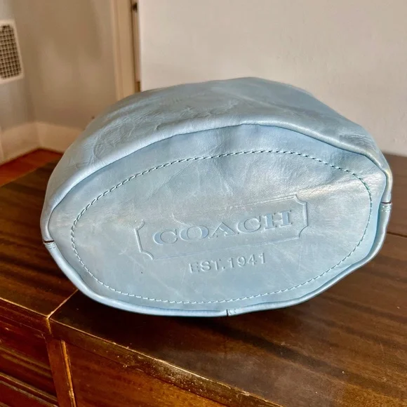 Coach 2007 Bleecker Set XL Duffle 11423 Tattersall Lining Brass Detail & Wallet - Picture 8 of 16